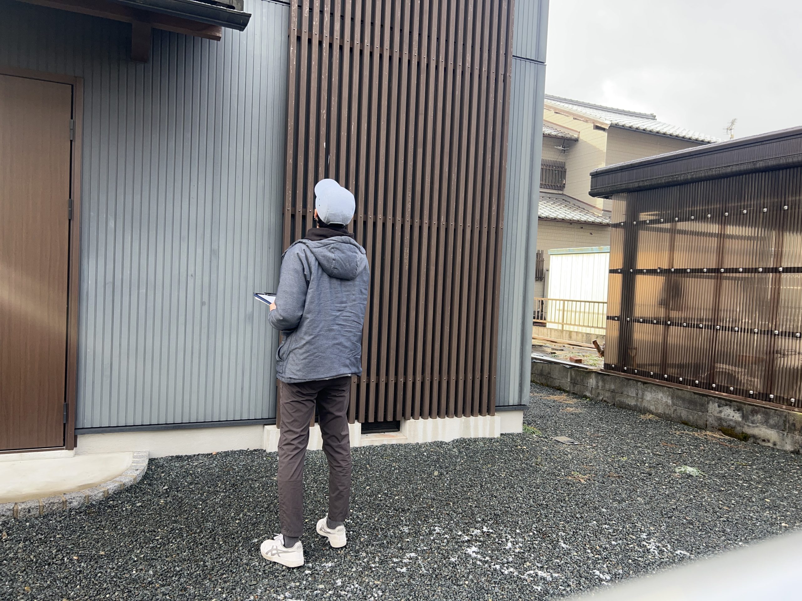 丹波市市島町 外壁塗装 現場調査